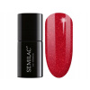 Semilac gél lak 025 Glitter Red 7 ml