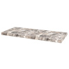 Sapho AVICE doska pod umývadlo 110x39cm, hrúbka 5cm, šedý kameň AV11110