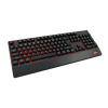 C-TECH Klávesnice KB-104BK, USB, 3 barvy podsvícení, černá, CZ/SK C-Tech