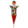 Klaun Logo 55 cm 3v1, kornoutový maňásek