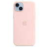 Apple Silicone Case s MagSafe pro iPhone 14 Plus - křídově růžový MPT73ZM/A