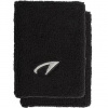 Sporty Logo potítko čierna balenie 1 pár - 1 pár