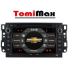 TomiMax Chevrolet Android 14 autorádio s WIFI, GPS, USB, BT HW výbava: 4 Core 2GB+16GB PX HIGH