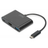 DIGITUS USB Type-C HDMI Multiport Adapter, 3-Port