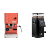 Profitec GO, red + Rancilio STILE, black