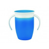 Munchkin Juniorský netečúci hrnček 360° s uškami 207 ml modrá