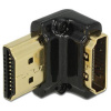 Delock 65662 HDMI adaptér [1x HDMI zásuvka - 1x HDMI zástrčka] čierna; 65662