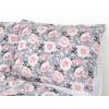 Dreamy Linens Obliečky bavlnené šedé Čajové ruže