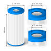 Crystalline Pool Spa Filter Filtračné kartuše SC790
