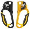 Ručný žumar Petzl Ascension žltý set pravý ľavý