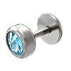 Piercing Disk blue mv460 chirurgická oceľ (Piercing Disk blue mv460 chirurgická oceľ)