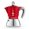 Moka kanvica 280ml/6 šálok BIALETTI Induction červená + MOŽNOSŤ GRAVÍROVANIA + DARČEK ZDARMA