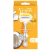 Gillette Venus Platinum Comfortglide OLAY Coconut (strojček + 2 hlavice)