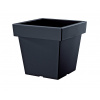 Kvetináč LOFLY LOW 28, 9 cm - farba: antracitová - vrstva - antracit - Prosperplast