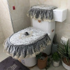 WC doska - Štýl č. 3 3 3 ks čipkované látky na SED (WC doska - Štýl č. 3 3 3 ks čipkované látky na SED)