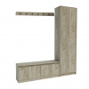 Casarredo SARA 150 predsieňová zostava, dub Craft šedý