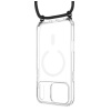 Fixed MagPure Neck s černou šňůrkou na krk pro Apple iPhone 17 Pro Max FIXPUNM2-1603-BK
