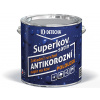 SUPERKOV® SATIN Antikorozní syntetická barva na kov Odstín (barva): RAL 7016 - antracitová šedá, Velikost balení: 2,5 kg, Stupeň lesku: pololesk