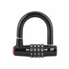 Zámok Force Mini podkova, 9cmx8,7cm, čierny