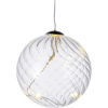 Svetelná LED dekorácia Sirius Wave Ball, Ø 8 cm