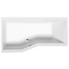 Polysan Asymetrická vana Versys 160x85 cm akrylát levá 14611