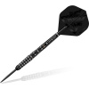 Šípky Mission steel Kuro M3 22g, black, 95% wolfram