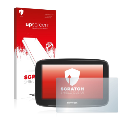 Čirá ochranná fólie upscreen® Scratch Shield pro TomTom GO Basic (5) (Ochranná fólie na displej pro TomTom GO Basic (5))