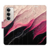 Flip pouzdro iSaprio - Xiaomi Redmi 15 - BlackPink Marble s kapsičkami na karty (Flipové knížkové pouzdro, obal, kryt iSaprio s přihrádkami na karty a motivem)