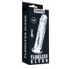 Lovetoy Flawless Clear Dildo 7.0″priehľadné dildo s prísavkou 17,5 x 3,4 cm