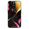 iSaprio MagSafe lesklé pouzdro - Apple iPhone 13 Pro - Gold Pink Marble (Lesklé MagSafe pouzdro iSaprio pro Apple iPhone 13 Pro - Gold Pink Marble - tvrzený skleněný obal a ochranný kryt s elegantním
