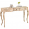 Ambia Home KONZOLA, mangové drevo, biela, 130/40/80 cm - Stolíky do obývačky - 001071000903