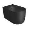 Kerasan Nolita Závesný bidet 35x33x55 cm, čierny matný 532531