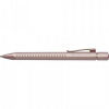 Guľôčkové pero, 0,7 mm, stláčací mechanizmus, telo pera: ružová, FABER-CASTELL 