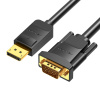 Kábel DisplayPort na VGA Vention HBLBG, 1,5 m, 1080P 60Hz (čierny) 6922794746763