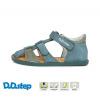 D.D.Step Kožené sandále G076 - bermuda blue Veľkosť-obuvi: 20