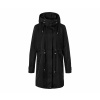 Tchibo - Parka s kapucňou - pre dámy - veľ. 36 - farba: čierna