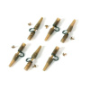 Závěsky Extra Carp Camou Heavy Lead Clip