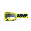 100% ACCURI 2 JUNIOR Goggle - Fluo/Yellow - Clear Lens