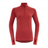 Funkčné tričko DEVOLD Expedition Merino 235 Zip Shirt W beauty