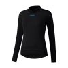 Shimano Tričko dámske BEAUFORT LONG BASE LAYER čierne /Vel:L