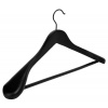 Drevený vešiak na oblečenie EMIL čierny (1 ks)