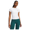 Dámske tričko Under Armour Motion Fitted SS EMEA White/Black XL