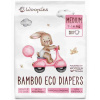 Wooden Spoon Woopies detské EKO plienky Medium 9-14 kg 30 ks
