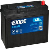 EXIDE autobatéria 45Ah Excell 12V, 300A, EB456