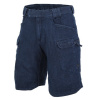 Helikon-Tex UTS krátke taktické nohavice 11'' - Denim Stretch - Marine Blue - XXL–Regular
