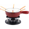 SK SOLINGEN Fondue liatinové sada ALPEN červená CS-078263