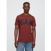 GAP T-shirt with Everyday Soft logo - Men's čierna | tmavočervená M GAP 1200146557126