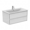 Ideal Standard Connect Air Skrinka pod umývadlo, 100x44x52 cm, lesklá biela/biela mat E0821B2