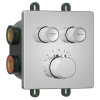 SMARTSELECT podomietková sprchová termostatická batéria, box, chróm UBC-RP042 53060