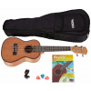 CASCHA HH 2036 EN Concert Mahogany Ukulele Bundle